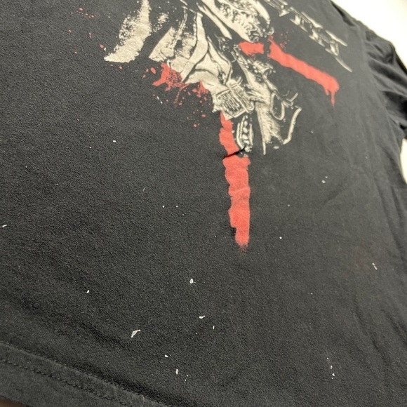 Megadeth Heavy Metal Thrash Metal Dave Mustaine Skeleton graphic tshirt - medium - Picture 7 of 7